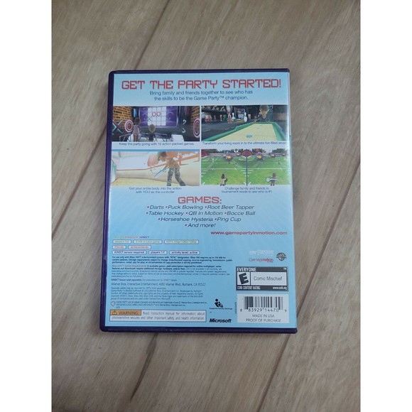 XBox 360 Kinect games: Game Party: In Motion and Kinect Adventures - Picture 3 of 8